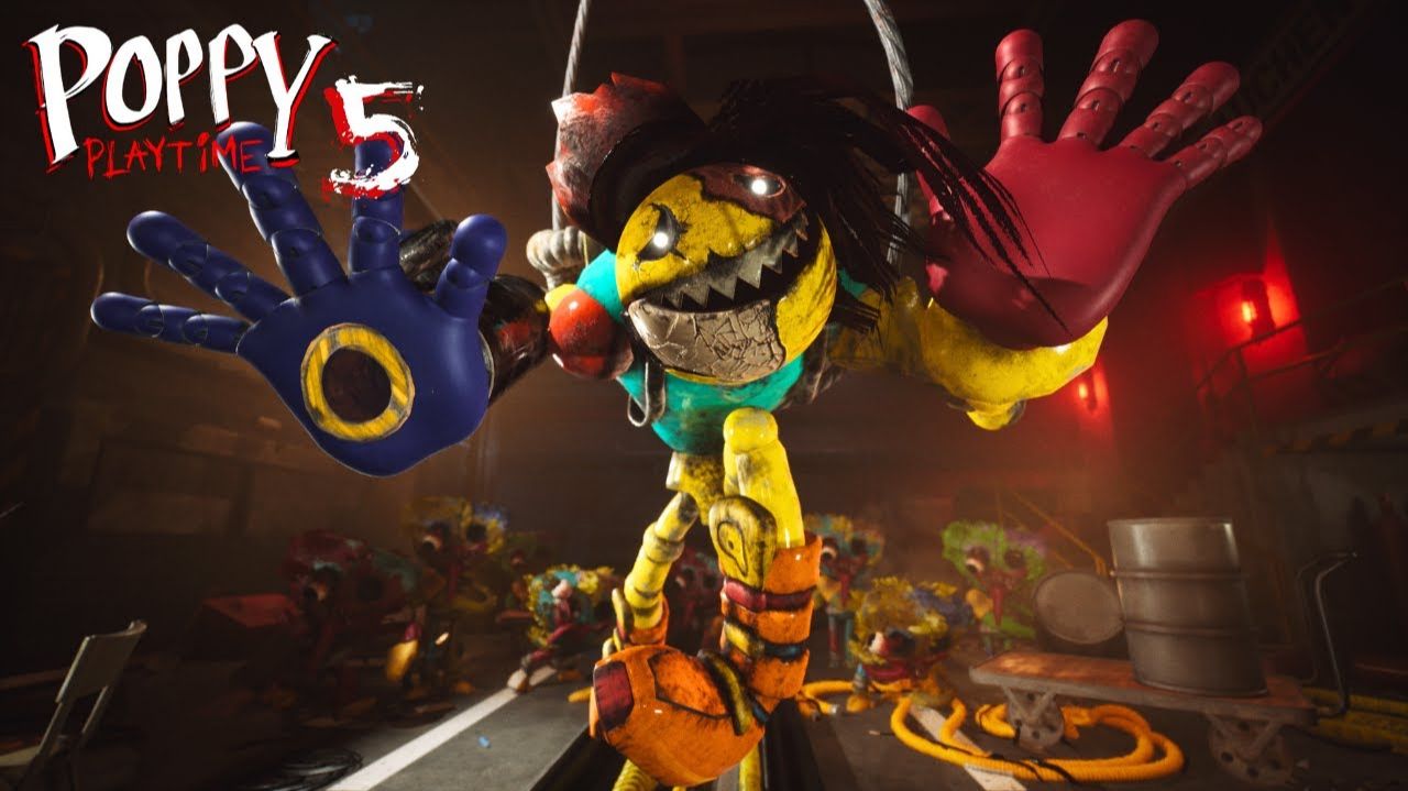 Poppy Playtime# Глава 5 — CHOMPO Jumpscare (геймплей Lemon Squad 32) смотреть онлайн