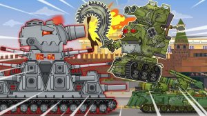 Робо-Сталин и СМК vs VK-44 • Решающий удар — Мультики про танки