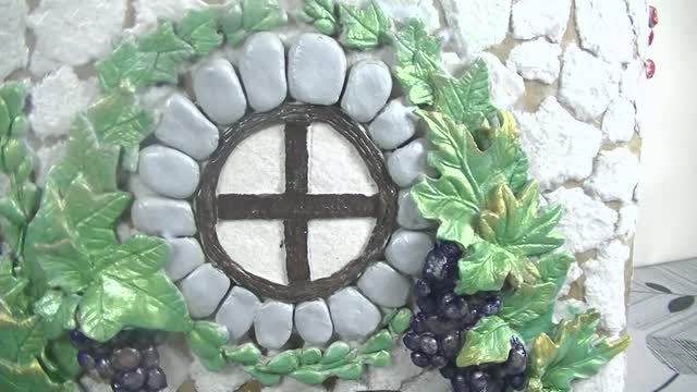 Декор коробки виноградной лозой и не только .