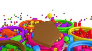 Фигурки с игрушечным поездом для дошкольников _ Видео с фигурами для детей