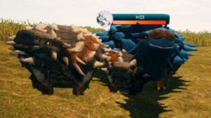 выживание. в The Cursed Dinosaur lsle