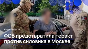 ФСБ предотвратила теракт против силовика в Москве