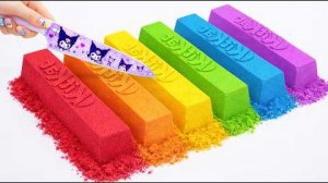 🌈 KitKat с блёстками 😱 Идеальная нарезка до самого конца! ✨