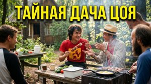 Цой и Друзья Едят Яичницу и Шашлыки 1986 год Дача