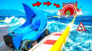 СМОЖЕТ ЛИ СОНИК ПРОЕХАТЬ ГЛУБОКУЮ ЯМУ С ВОДОЙ В ГТА 5! ЭКСПЕРИМЕНТЫ В GTA 5 ONLINE