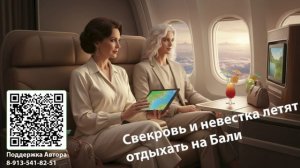 2. Свекровь и невестка летят отдыхать на Бали