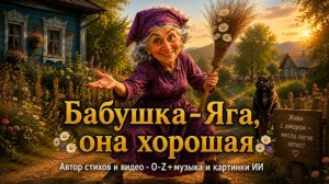 Бабушка-Яга, она хорошая