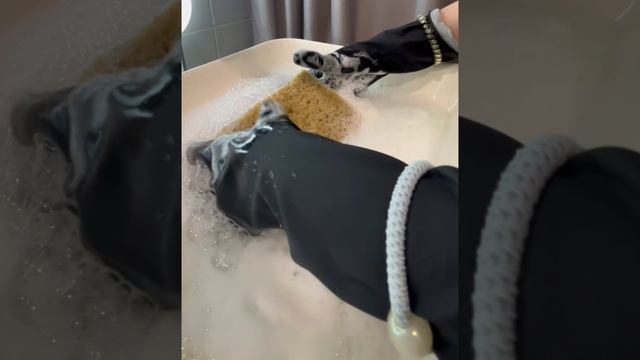 Асмр перед сном 🫧🧽 #асмр#релакс#cleantok#уборка#пена смотреть онлайн