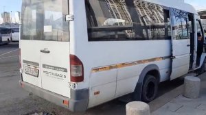 Микроавтобус Луидор-223327(MB Sprinter Classic) следует по маршруту 322