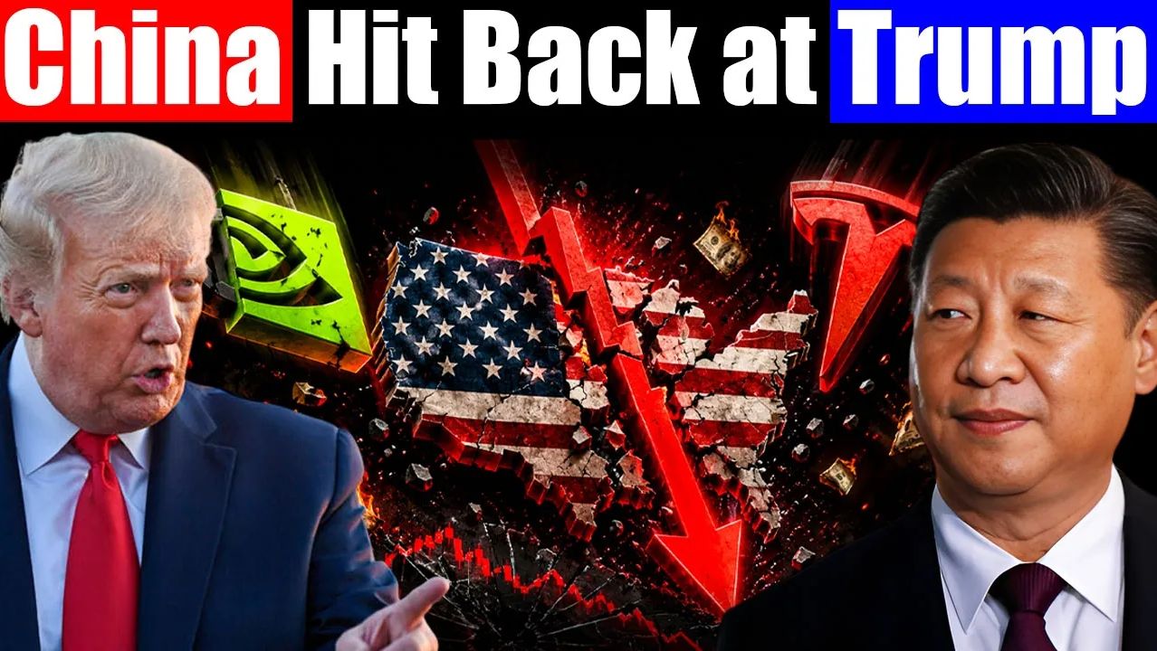 Trump Sanctioned Alibaba, Baidu & BYD — China Hit Back Hard смотреть онлайн