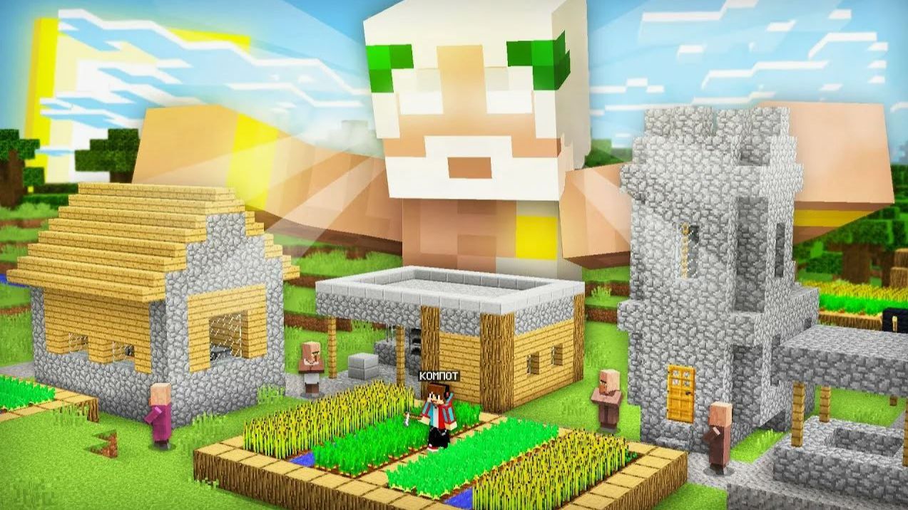 ВСЁ ЭТО ВРЕМЯ БОГ НАБЛЮДАЛ ЗА НАМИ В МАЙНКРАФТ Компот Minecraft [get-save.com] смотреть онлайн