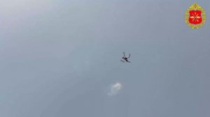 Дистанционное разминирование местности военнослужащими ВДВ ГрВ «Днепр»