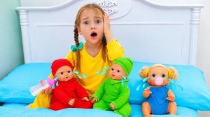 София и Фрэнк ухаживают за малышами