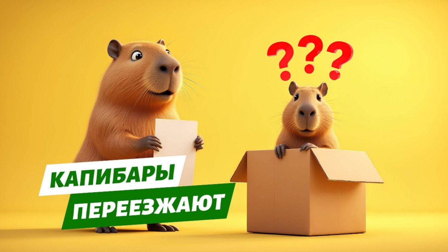 Приключения капибары. Большой переезд. смотреть онлайн