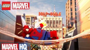 LEGO ЧЕЛОВЕК ПАУК ПРОТИВ ДОКТОРА ОКТАВИУСА И ВЕНОМА | MARVEL