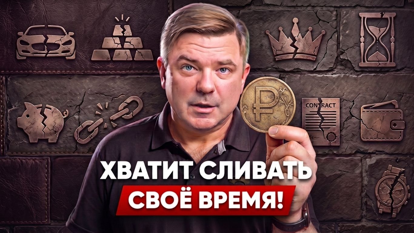 НИКОГДА НЕ ТРАТЬТЕ ДЕНЬГИ НА ЭТО! Как заставить деньги работать на вас? смотреть онлайн