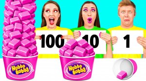 100 Слоев Еды Челлендж # Кто Победит в Кулинарной Битве DaGaDa Challenge