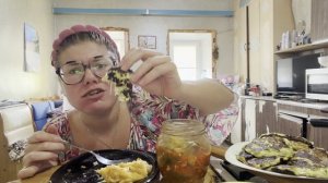 МУКБАНГ ДОМАШНЯЯ ЕДА ОЧЕНЬ ВКУСНЕНЬКО