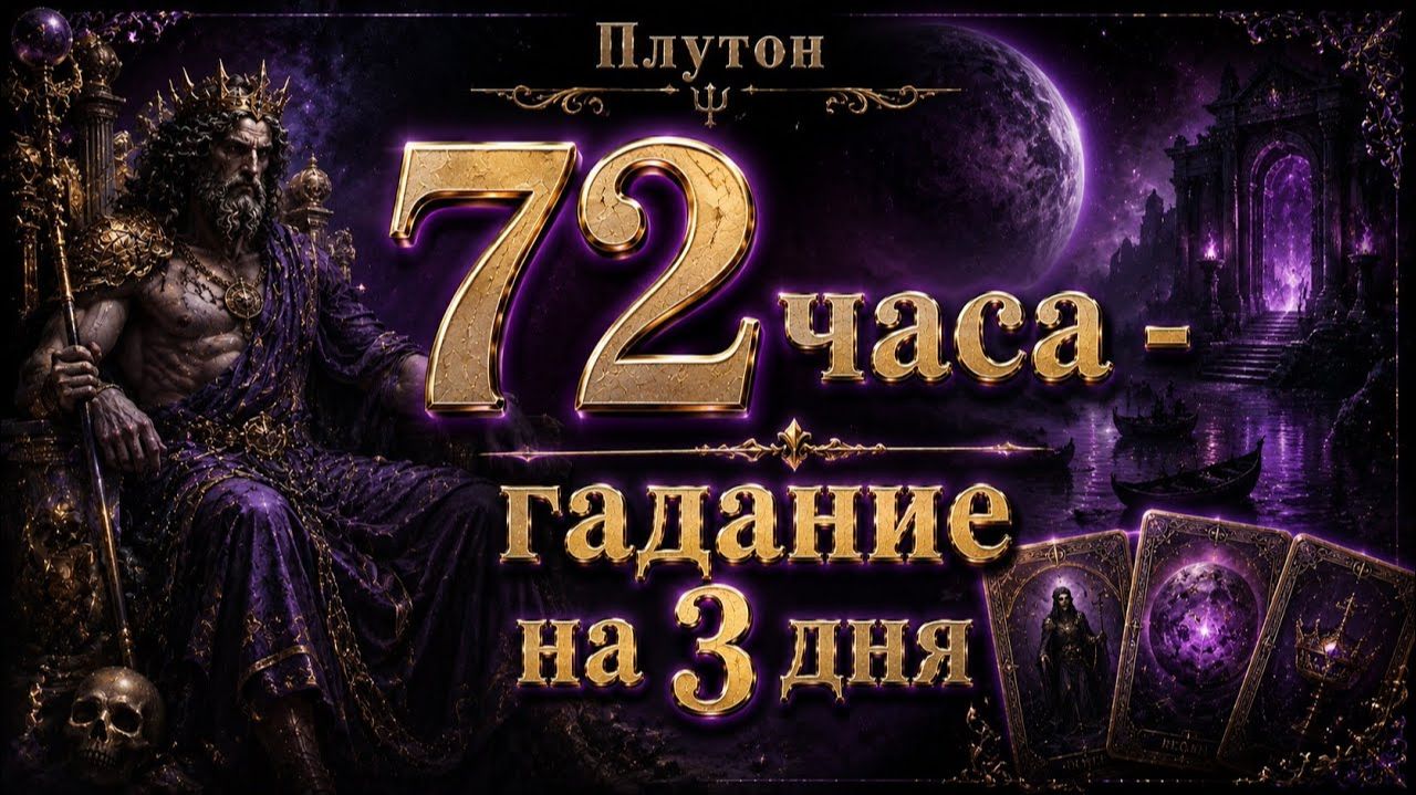 Что вас ждёт в ближайшие 72 часа? Гадание пасьянс Tarot Reading смотреть онлайн