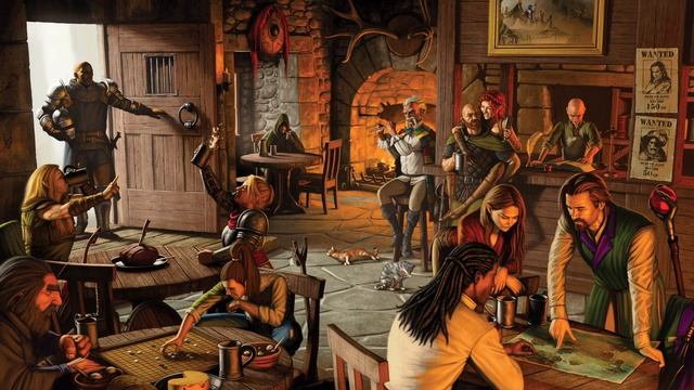 The Traveler's Dance Festive Medieval Tavern Music D&D Pathfinder by Francis Bonin смотреть онлайн