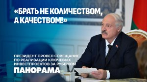 Лукашенко: «Съездили. А результат?». Президентский контроль за инвестпроектами за рубежом. Панорама