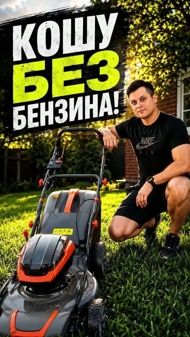 Aккумуляторная самоходная газонокосилка LEO