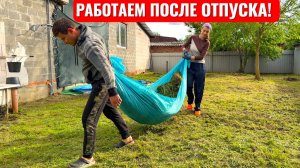 МУЖ УЕХАЛ ОДИН на ЗАБРОШЕННЫЙ участок в Воронеж🫢 наши будни в деревне и посадка малины на Кубани