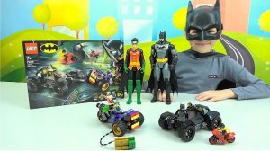 Лего Бэтмен 76159 Побег Джокера и Харли Квин на трицикле! LEGO Jokers's Trike chase