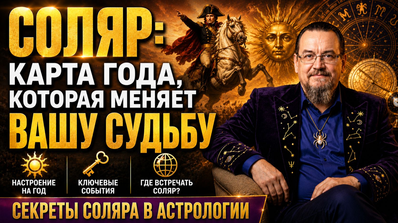 Можно ли обмануть судьбу в свой день рождения? Вся правда о Соляре Наполеона в 1812 г.