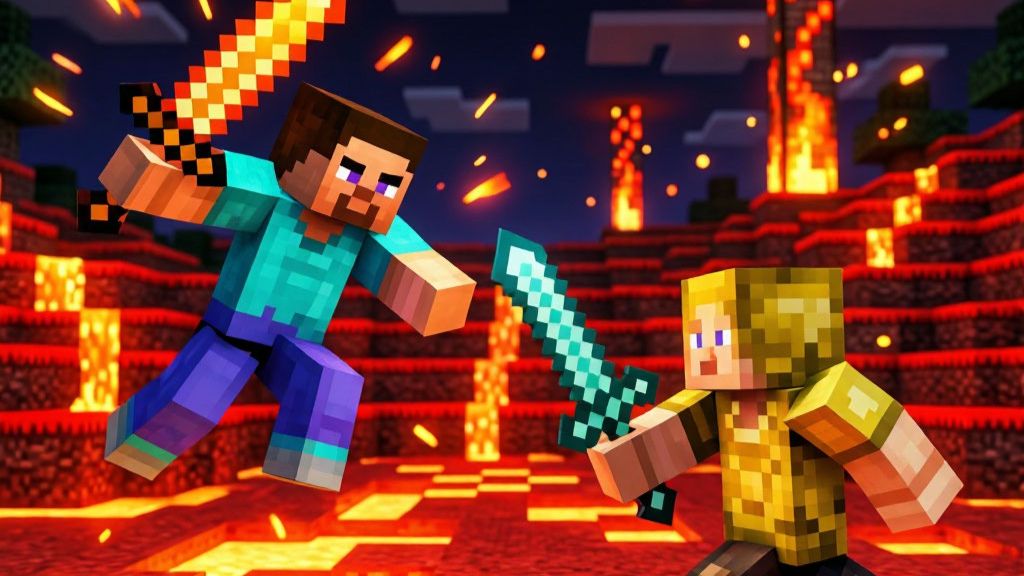 🤯СЛИЛ СВОЮ НЕЗЕРКУ😎Я КРАСАВЧИК, СЛИЛ НЕЗЕРКУ В МАЙНКРАФТ MrLaiver Minecraft смотреть онлайн