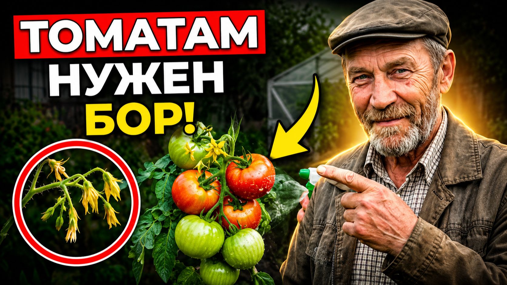 Почему стоит дать БОР пока цветут томаты?