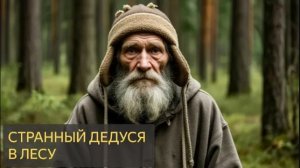 Странный дедуся в лесу (Мистическая история, леший, рубят лес, электрики)