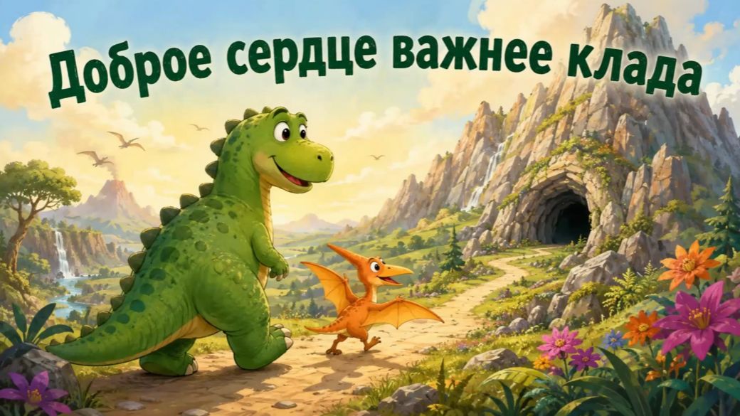 Рассказ ДОБРОЕ СЕРДЦЕ ВАЖНЕЕ КЛАДА