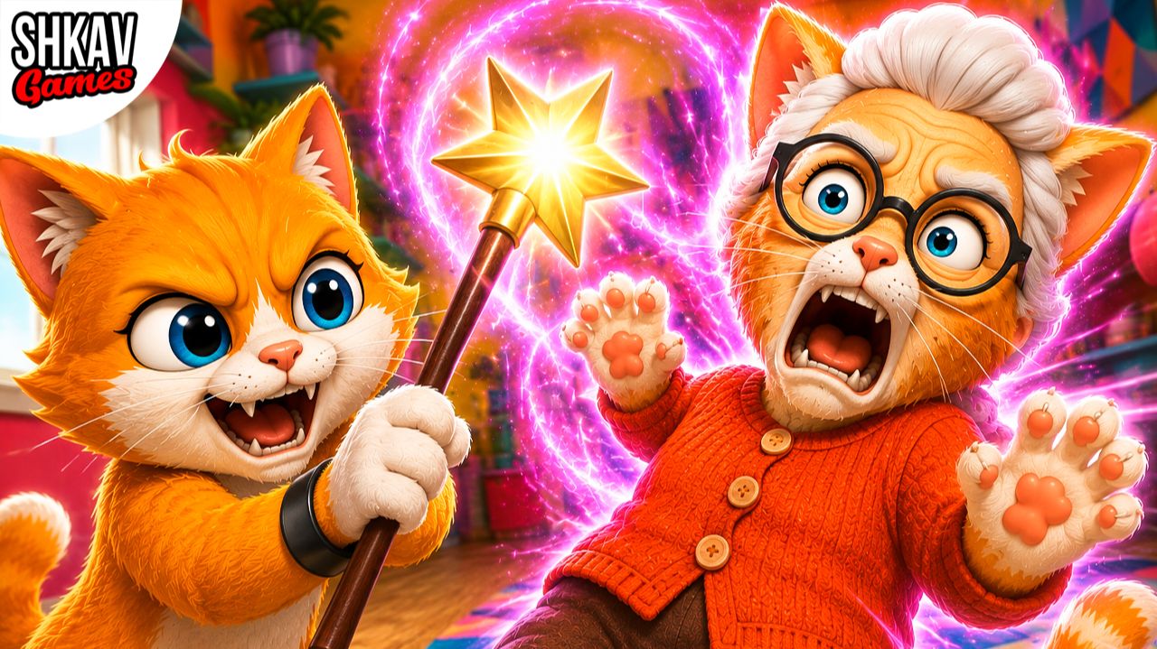 КОТ ПРЕВРАТИЛ БАБУЛЮ В КОШКУ! | I Am Cat VR смотреть онлайн