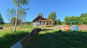 Купил заброшенный дом в деревне ! Боятся идти в воду ! Выходной ! №132
