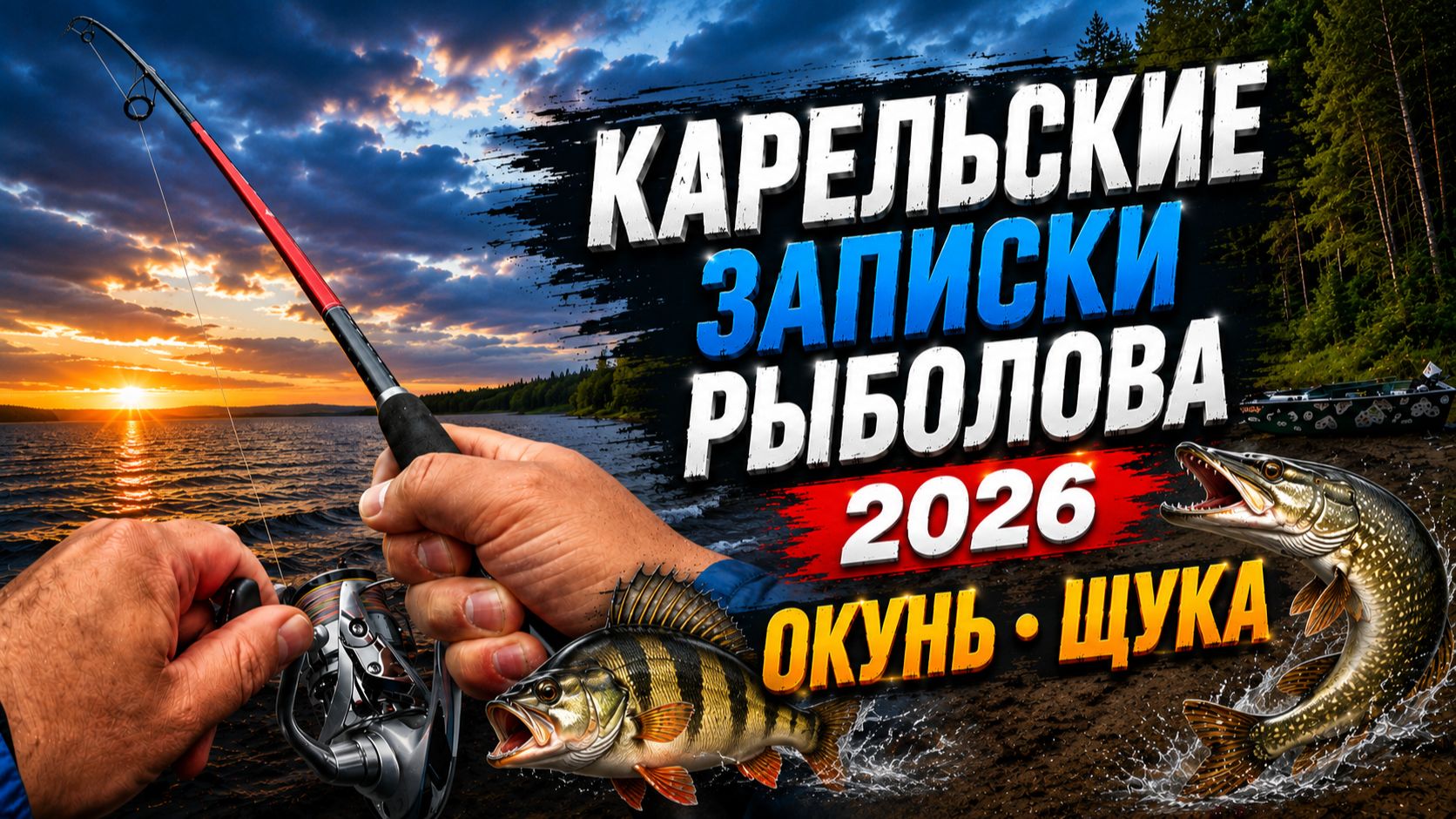 Карельские записки рыболова 2026 . Северная Карелия . Рыбалка Июль
