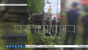 В аварии, в которой могли погибнуть десятки человек, никто не получил ни царапины