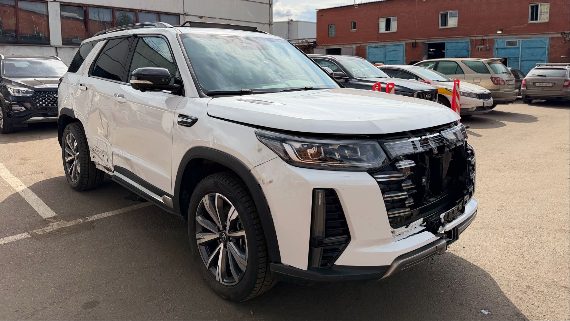 Changan CS95 3869 Замер ЛКП смотреть онлайн