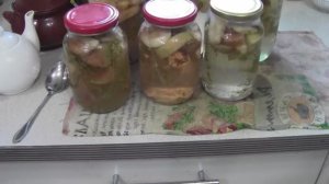 Компот махито из яблок