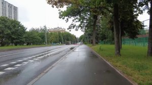 Москва дождливая прогулка по красивым улицам паркам и историческим зданиям 🌿🚶♂️