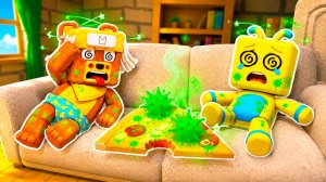 СТОЙ! НИКОГДА НЕ ТРОГАЙ ЭТУ ПИЦЦУ В ГИГАНТСКОМ ДОМЕ в СУПЕР МИШКА! Super Bear Adventure