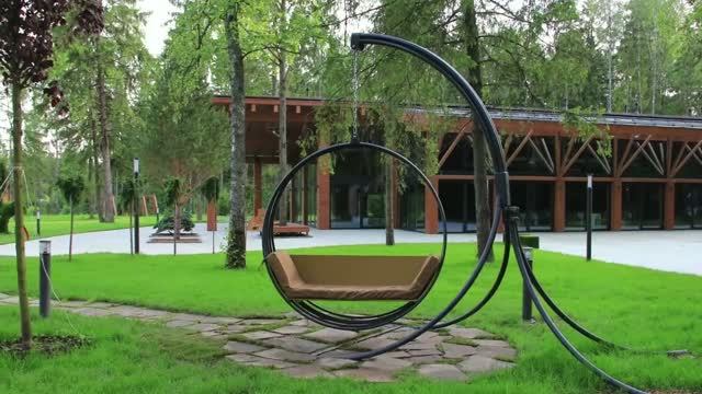 Процесс создания садовых качелей смотреть онлайн
