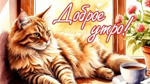 Доброе утро добрым людям. Шикарная музыкальная открытка.