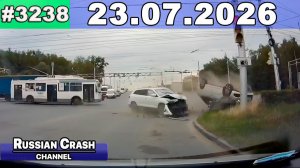 ✅ ДТП и Аварии! Подборка с Регистраторов за 23.07.2026 — Июль 2026