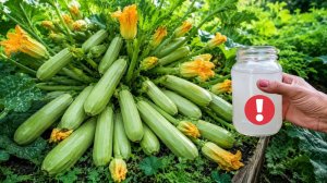 Кабачки попрут плодоносить после этой подкормки с удвоенной силой!