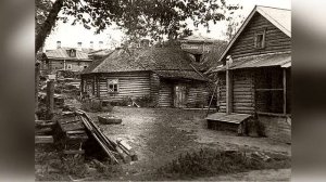 ✯Эта песня трогает душу✯ (Фото прошлых лет СССР) Над деревней туман✅ (1)