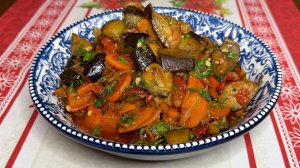Сотэ из Баклажанов - вкусное овощное блюдо из доступных продуктов