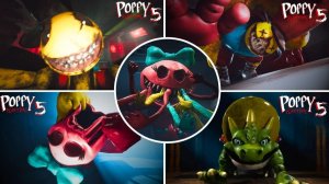 Poppy Playtime# Глава 5 – ВСЕ скримеры и страшные моменты