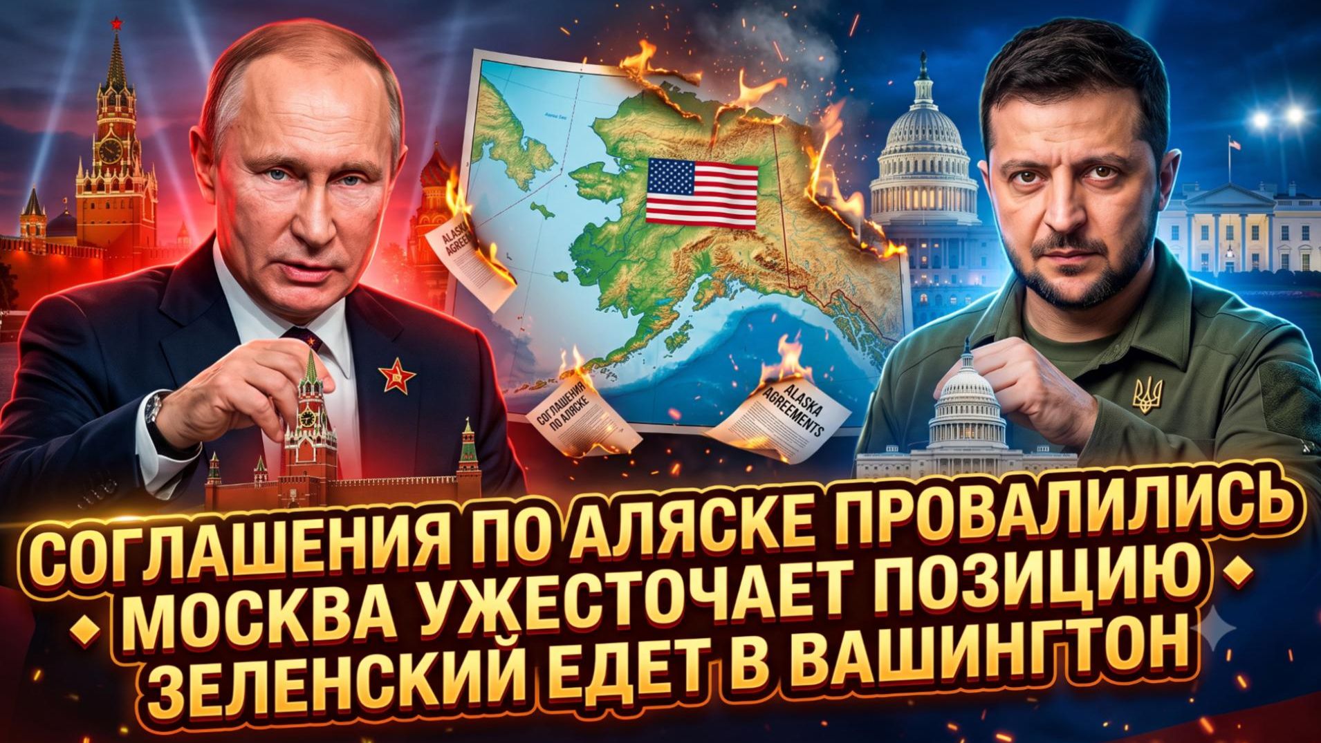 ⚡️Себастиан Сас | Аляскинские договоренности рухнули, Зеленский срочно вылетает к Байдену смотреть онлайн