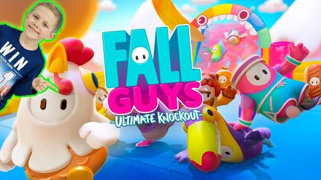 FALL GUYS и Даник - Смешная аркадная КОРОЛЕВСКАЯ БИТВА для всей семьи смотреть онлайн